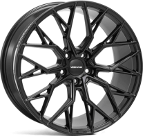 NEW 22″ VEEMANN V-FS51 ALLOY WHEELS IN GLOSS BLACK WITH DEEPER CONCAVE 10.5″ REARS