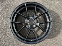 NEW 20″ CS STYLE ALLOY WHEELS IN SATIN BLACK DEEP CONCAVE 9.5″ REARS