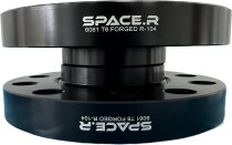 NEW 10/12/15/20mm BLACK SPACE R WHEEL SPACERS - (1 PAIR INC BOLTS ) 5x120 72.6 CB