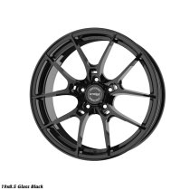 NEW 18" STROM STR-F1 FLOW FORGED ALLOY WHEELS IN GLOSS BLACK
