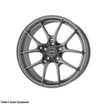 NEW 18″ STROM STR-F1 FLOW FORGED ALLOY WHEELS IN SATIN GUNMETAL WITH DEEPER CONCAVE 9″ REAR OPTION