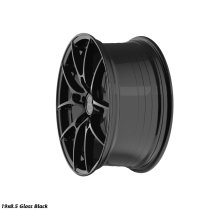 NEW 20" STROM STR-F1 FLOW FORGED ALLOY WHEELS IN GLOSS BLACK WITH DEEPER CONCAVE 9.5" REAR OPTION