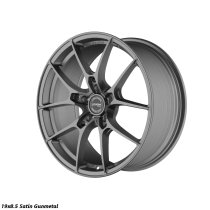 NEW 20" STROM STR-F1 FLOW FORGED ALLOY WHEELS IN SATIN GUNMETAL WITH DEEPER CONCAVE 9.5" REAR OPTION