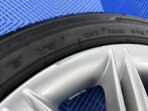 USED 17 INCH GENUINE BMW STYLE 207 1 SERIES M SPORT ALLOY WHEELS,WIDE REAR,VGC INC GOOD RUNFLAT TYRES 5x120