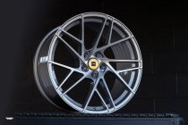 NEW 20 INCH ISPIRI FFRM ALLOY WHEELS IN CARBON GREY BRUSHED WITH DEEPER CONCAVE 10" REAR OPTION 5x120