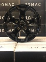 NEW 18 INCH ROMAC COBRA ALLOY WHEELS IN GLOSS BLACK 950KG CITROEN DISPATCH PEUGEOT EXPERT TOYOTA PROACE VAUXHALL VIVARO C 5x108