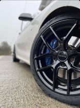 NEW 18 INCH ROMAC DIABLO ALLOY WHEELS IN GLOSS BLACK 5x114.3