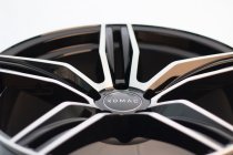 NEW 19 INCH ROMAC VENOM ALLOY WHEELS IN GLOSS BLACK WITH POLISHED FACE 5x114.3