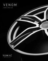 NEW 20 INCH ROMAC VENOM ALLOY WHEELS IN GLOSS GREY WITH POLISHED FACE 1000KG LOAD FORD TRANSIT CUSTOM 5x160