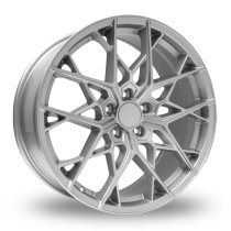 NEW 19 INCH ROMAC VORTEX FLOW FORMED ALLOY WHEELS IN SILVER WITH DEEPER CONCAVE REAR OPTION 5x112