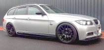 NEW 17 INCH ROMAC RADIUM ALLOY WHEELS IN SATIN BLACK 5x112