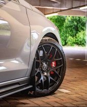 NEW 19 INCH ROMAC RADIUM ALLOY WHEELS IN SATIN BLACK 5x112