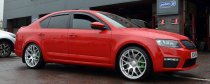 NEW 19 INCH ROMAC RADIUM ALLOY WHEELS IN SILVER 5x112