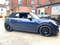 NEW 19 INCH ROMAC RADIUM ALLOY WHEELS IN GLOSS BLACK 5x114.3