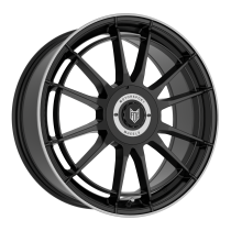 NEW 18 INCH FOX VR4 ALLOY WHEELS IN SATIN BLACK WITH POLISHED LIP 5x100/5x112