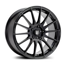 NEW 15 INCH FOX FX004 ALLOY WHEELS IN GLOSS BLACK 5x100