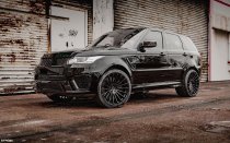 NEW 23 INCH STROM STR4 ALLOY WHEELS IN GLOSS BLACK WITH DEEP CONCAVE 10.5" ALL ROUND 5x112
