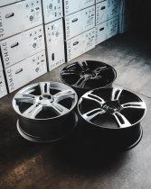 New 17 Inch Romac Edge Flow Formed Alloy Wheels In Silver 4x100