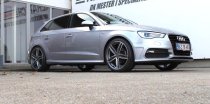New 17 Inch Romac Venom Alloy Wheels In Gloss Grey With Polished Face 5x100